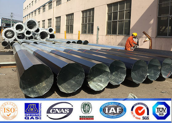 12m 1200 poderes polos de Dan Hot Dip Galvanized Utility