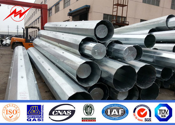 69KV Q345 NEA Standard Galvanized Steel Power Polo