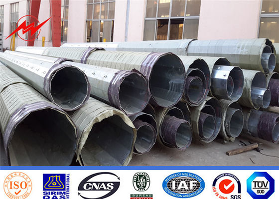 linha elétrica Polo de 35ft 70ft 90ft Transimission ASTM A123