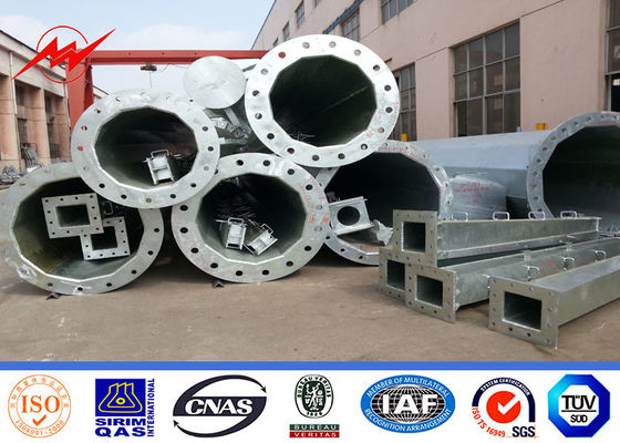linha elétrica Polo de 35ft 70ft 90ft Transimission ASTM A123