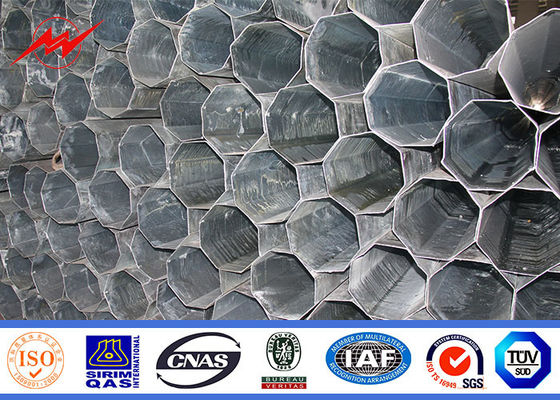 Mergulho quente de aço elétrico de Polo da transmissão de energia galvanizado com acessórios relacionados