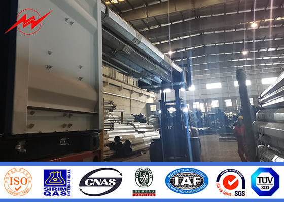 ASTM 16m 1200 projetos elétricos de alta tensão de Dan Steel Power Pole For