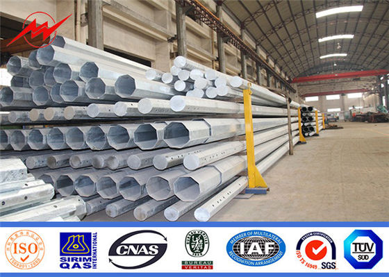 NEA 25FT Polos de aço 30FT 35FT 40FT 45FT para o projeto de construção das Filipinas