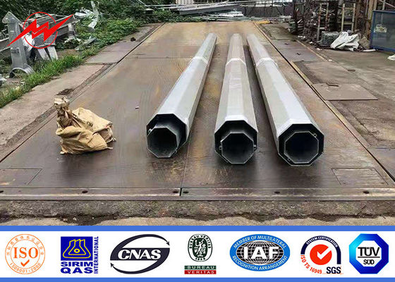16 distribuição elétrica da eletricidade de Dan Steel Tubular Pole For do medidor 800