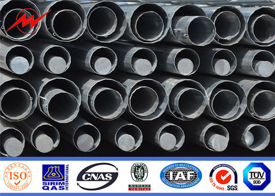 ISO9001 Liga de aço elétrico tubo torre pólo galvanizado linha de transmissão de energia
