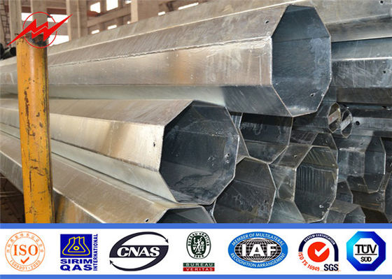8 - o mergulho quente de 18m galvanizou o círculo material de serviço público de aço de polo Gr65/forma cônica