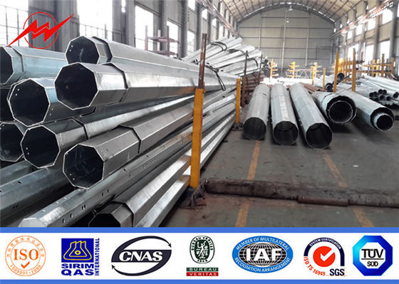 Astm 25ft 30ft Polo galvanizado 35ft de aço rende a força 345mpa 3mm