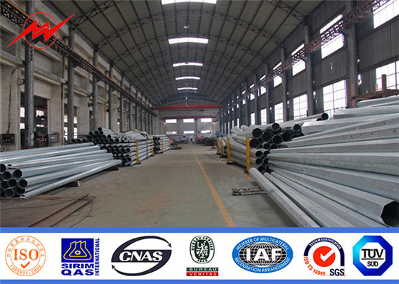 GV 25ft Polo de aço galvanizado octogonal Nea Standard