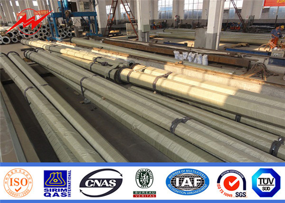 GV 25ft Polo de aço galvanizado octogonal Nea Standard