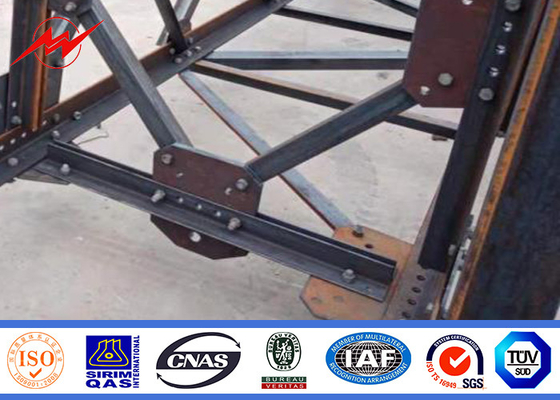 220KV ASTM A123 poste de luz de rua galvanizado 10m poste de luz de rua