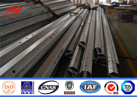 32 m de pólo de aço galvanizado de transmissão de energia elétrica/pólo tubular de aço Q345