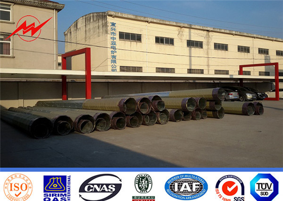Linha de transmissão elétrica exterior de aço galvanizada de polo de poder 86um