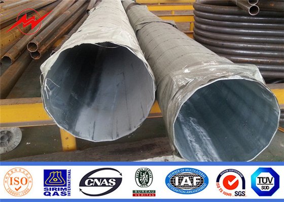 Linha poder polo de aço galvanizado octogonal de Transimission 35FT 70FT 90FT