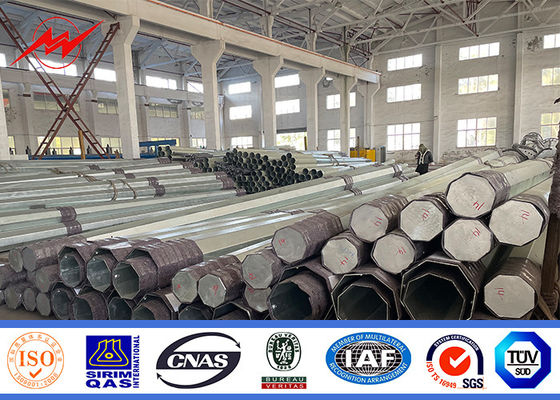 Polos de transmissão de energia galvanizados de 6 mm com comprimento personalizado