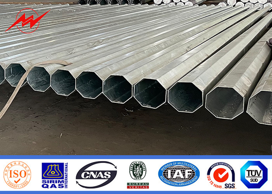 Implementar fibra óptica Congo galvanizado de aço 8m 11m 12m 10KN 20KN