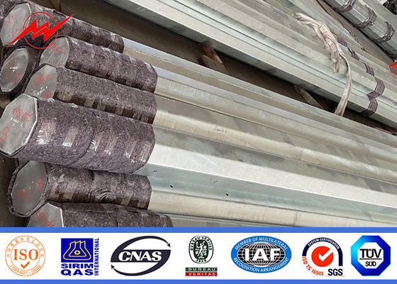 Polos de transmissão de energia galvanizados de 6 mm com comprimento personalizado