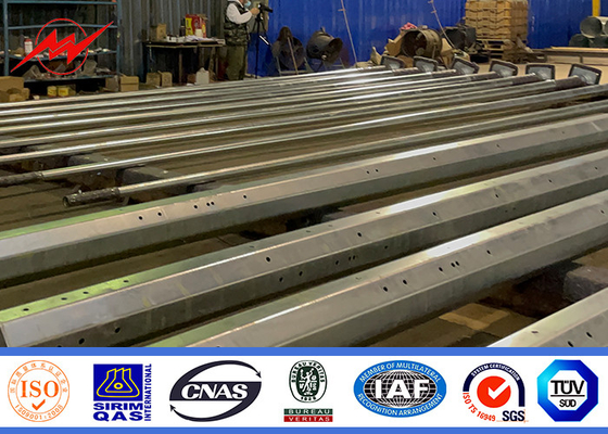 35FT 70FT 90FT Polar de potência de aço galvanizado octogonal com betume para soluções econômicas