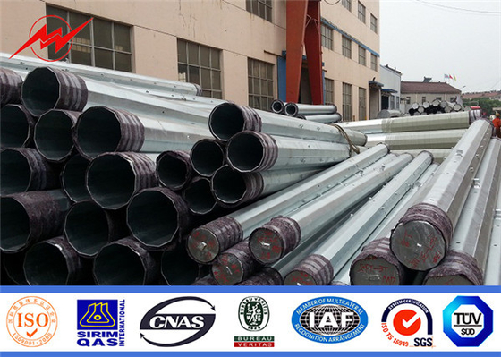 35FT 70FT 90FT Polar de potência de aço galvanizado octogonal com betume para soluções econômicas