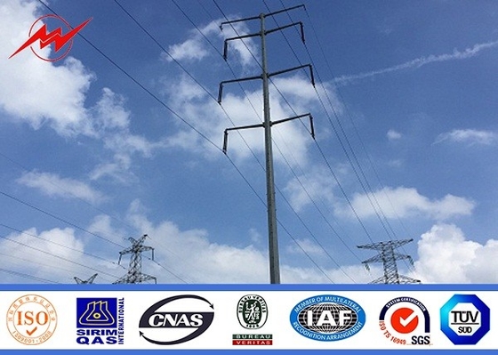 35FT 70FT 90FT Polar de potência de aço galvanizado octogonal com betume para soluções econômicas