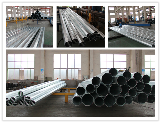 30FT 35FT Pólo Tubular de Aço para Projeto de Linha de Distribuição Elétrica 0
