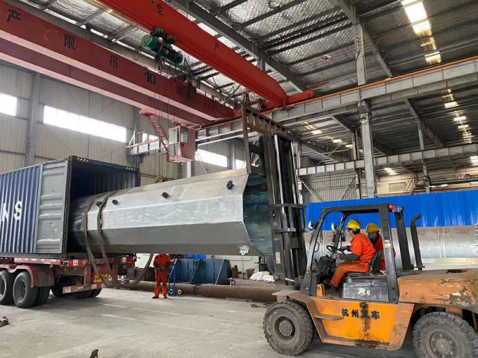 69kV 45 pés NGCP padrão galvanizado aço elétrico Pólos de energia 0